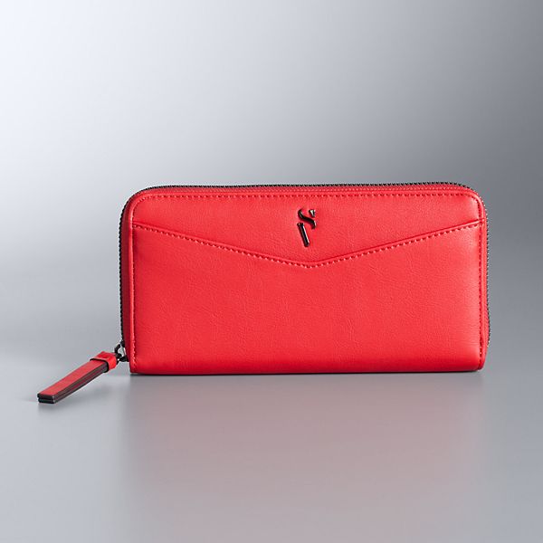 Simply Vera Vera Wang Signature Wallet - Barbados Cherry