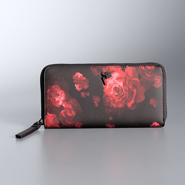 Simply Vera Vera Wang Signature Wallet - Red Rose Blossom