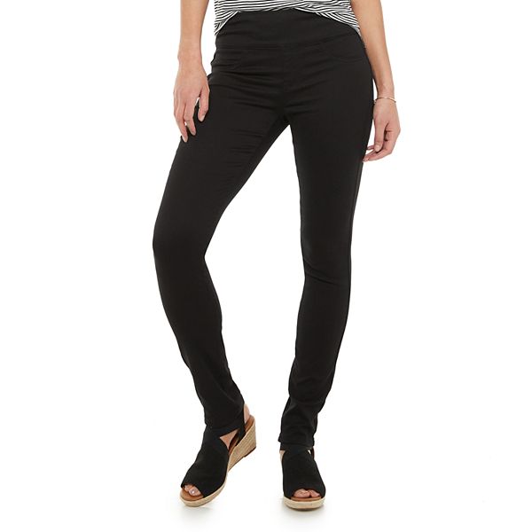 Women's Sonoma Goods For Life® Wide-Waistband Pull-On Skinny Jeans