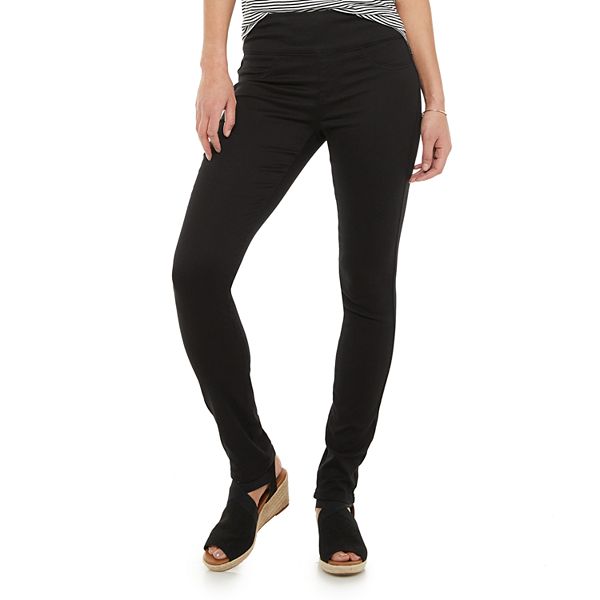Women's Sonoma Goods For Life® WideWaistband PullOn Skinny Jeans