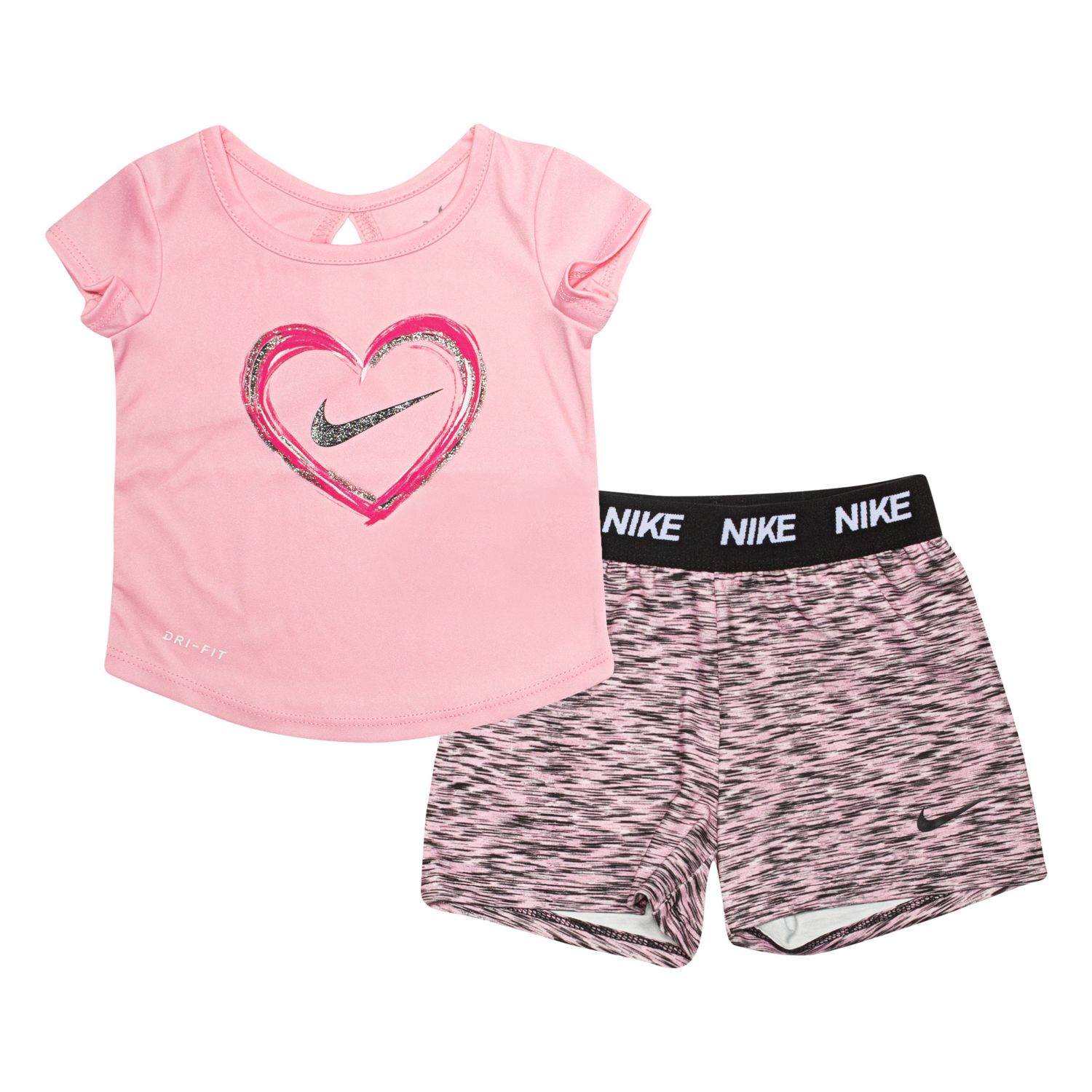 Baby Girls Nike Dri-Fit Graphic T-Shirt 