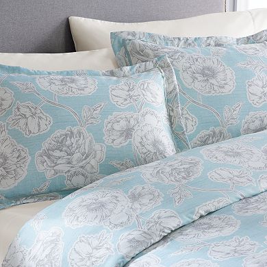 Croft & Barrow® Marietta Blue Floral Comforter and Sham Set