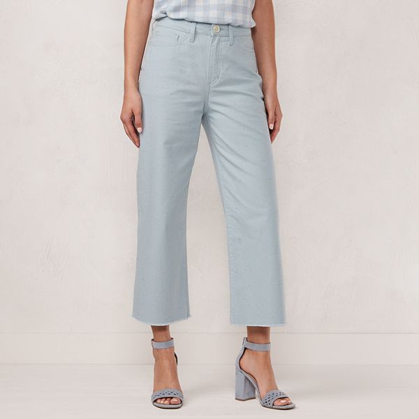 Lauren Conrad Collection for Kohl's Blue Palazzo Pants • The