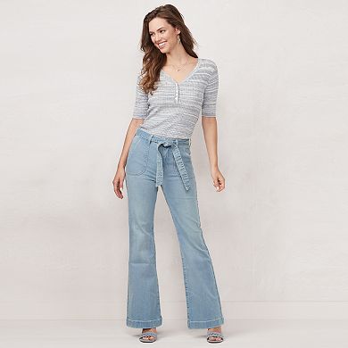 Women's LC Lauren Conrad High-Waisted Flare Jeans