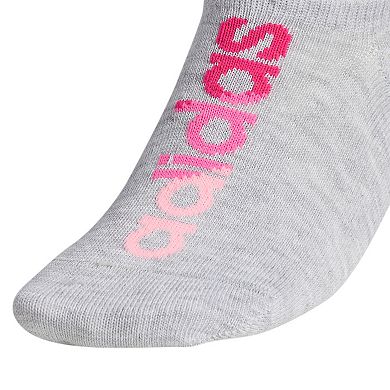 Women's adidas Superlite Linear 6-Pack Super No-Show Socks