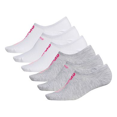 Women's adidas Superlite Linear 6-Pack Super No-Show Socks