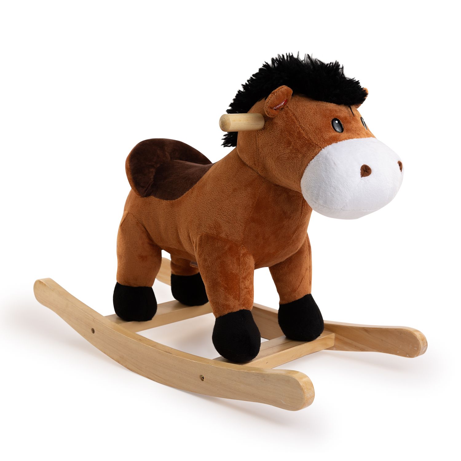 plush horse rocker