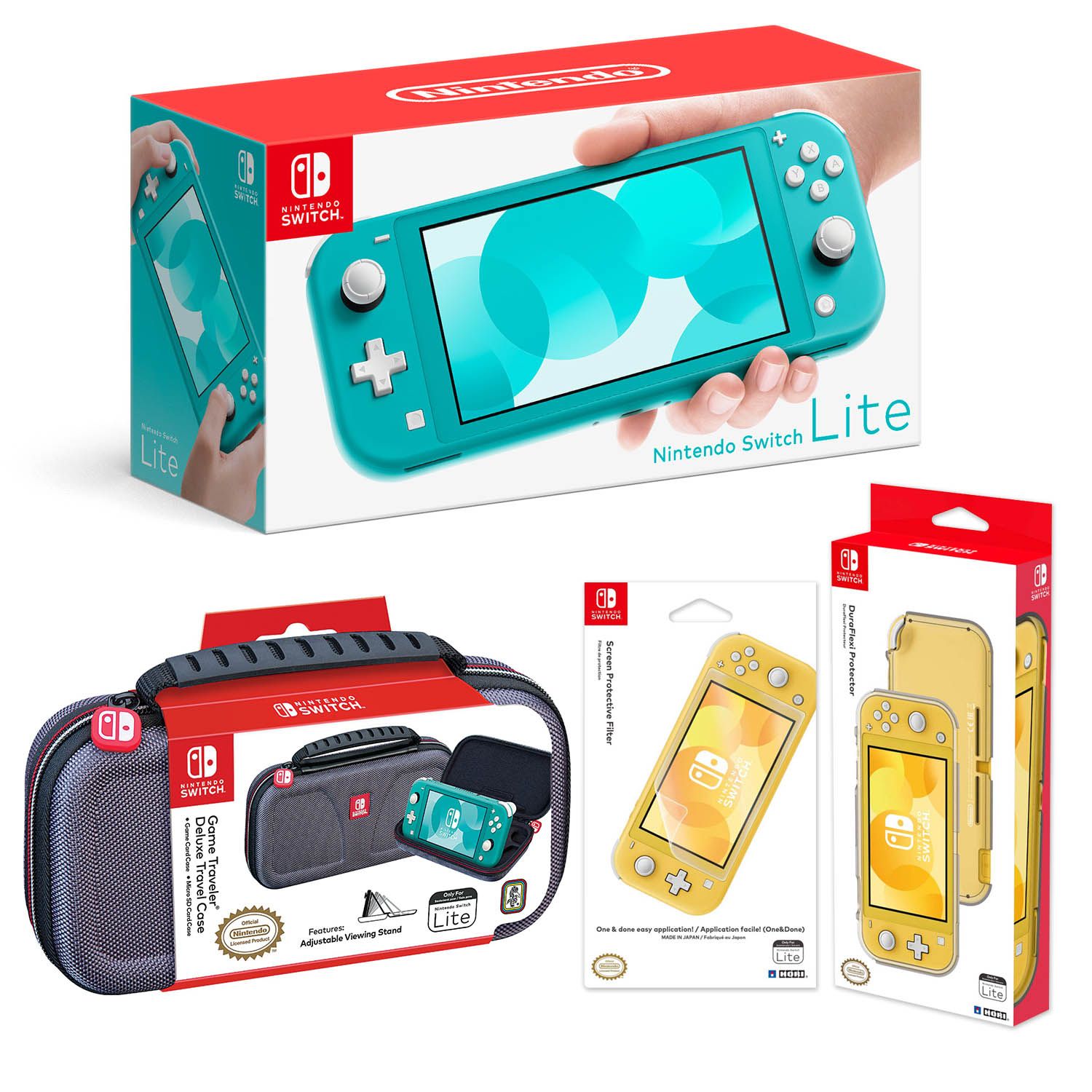 switch lite case bundle