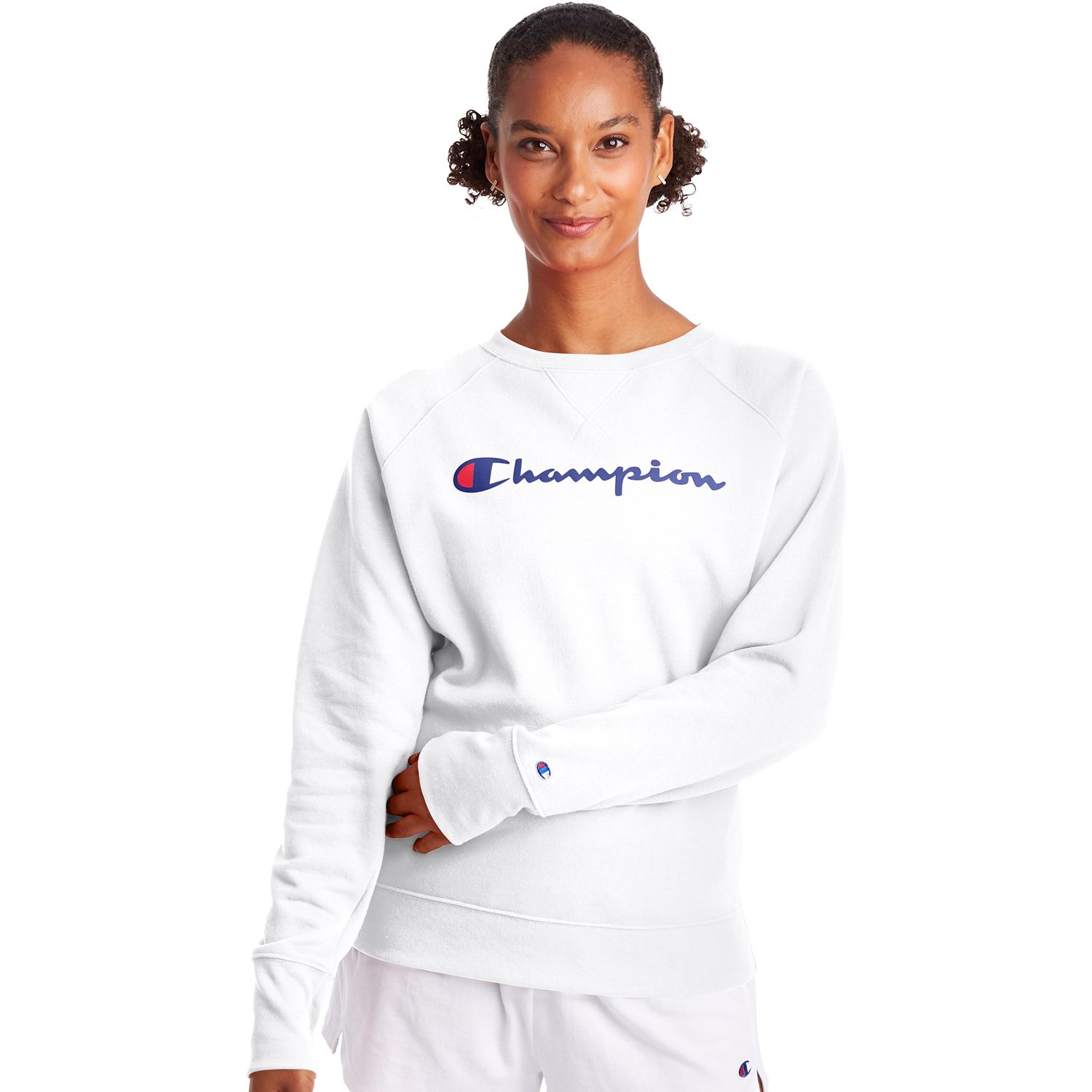 women's champion fleece sweatshirt