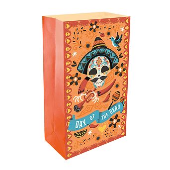 LumaBase Day of the Dead Paper Luminaria Bags