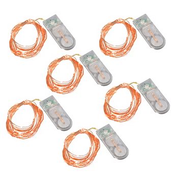 LumaBase Orange Fairy String Lights