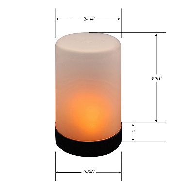 LumaBase Flame LED Light
