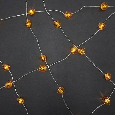 LumaBase Jack O' Lantern Mini String Lights