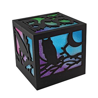 Halloween Light-Up Multicolor Box Table Decor