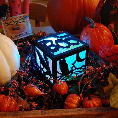 Halloween Light-Up Multicolor Box Table Decor