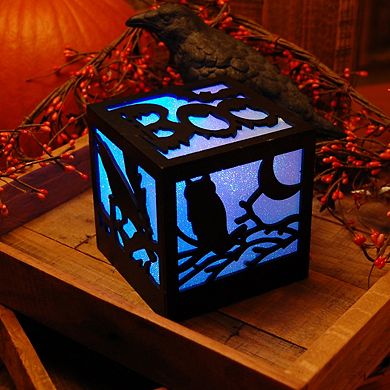 Halloween Light-Up Multicolor Box Table Decor
