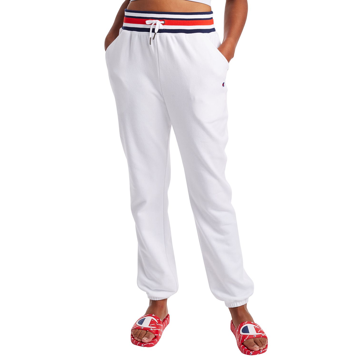 womens white champion sweatpants