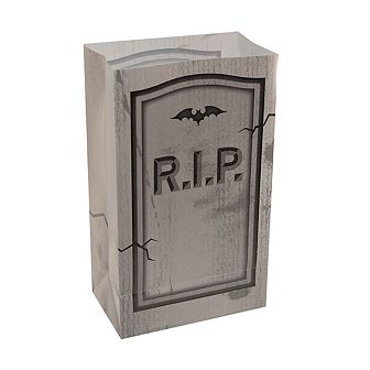 LumaBase Tombstone Plastic Luminaria Bags