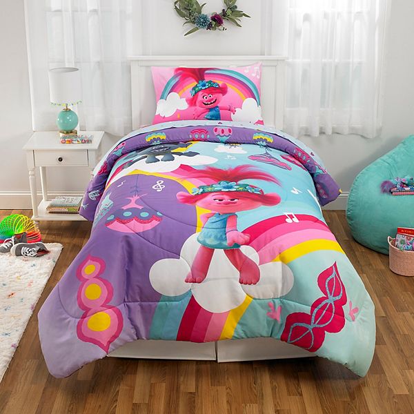 trolls full size comforter set