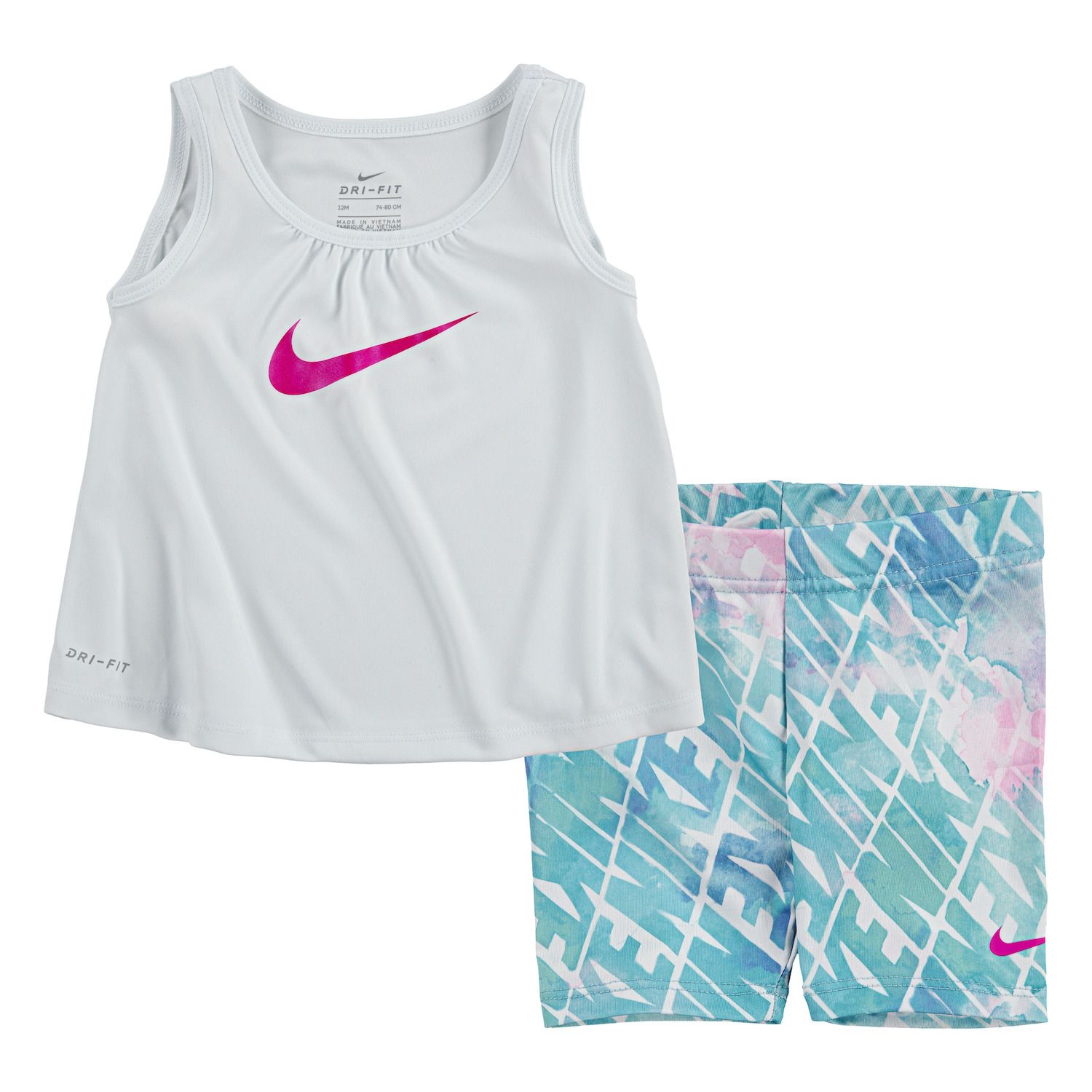 baby girl nike short sets