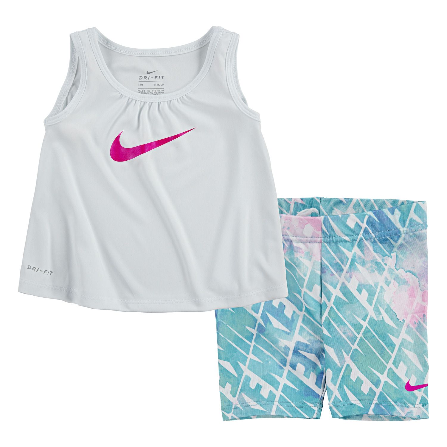 nike bike short set