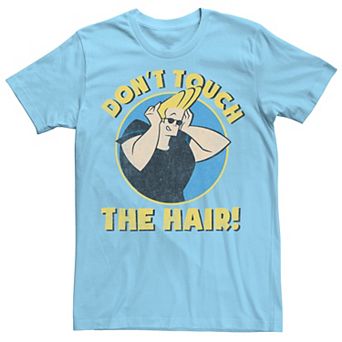 Men's Cartoon Network Johnny Bravo Don't Touch The Hair Tee