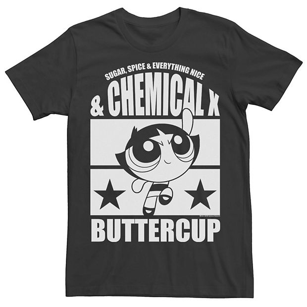 Men's Cartoon Network Powerpuff Girls Buttercup Chemical X Tee