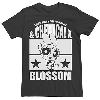 Men's Cartoon Network Powerpuff Girls Blossom Chemical X Tee