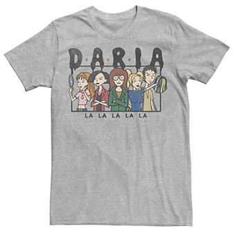 Men's Daria LA LA LA Group Shot Panel Tee