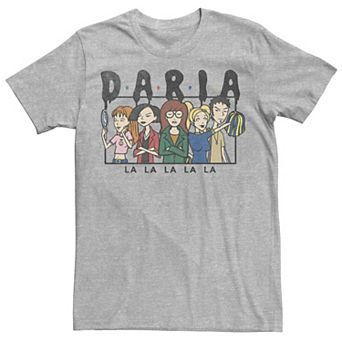 Men's Daria LA LA LA Group Shot Panel Tee