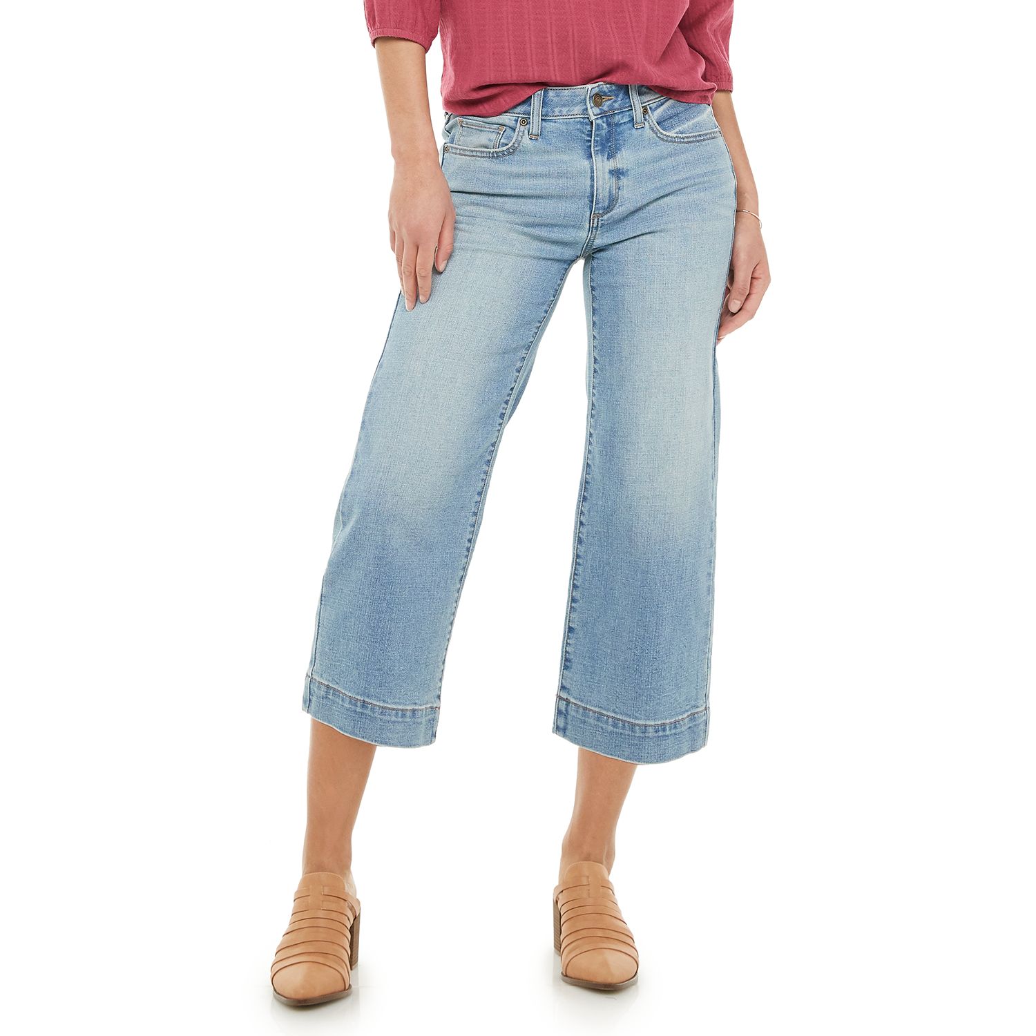 kohls womens jean capris