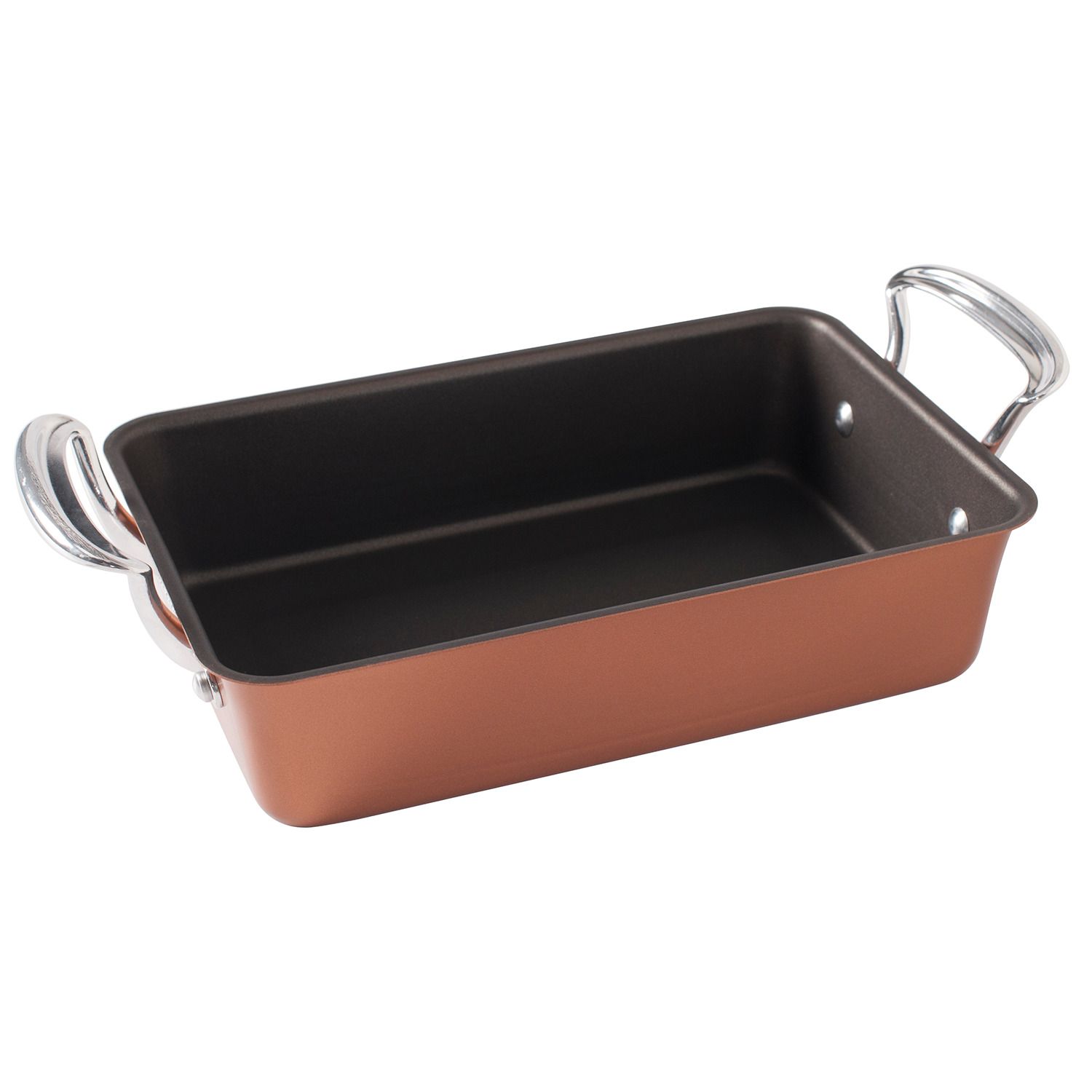 Lexi Home 15 Non Stick Roasting Pan with Flat Rack