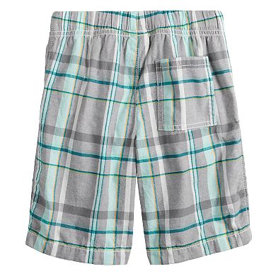 Boys 4-12 Jumping Beans Plaid Shorts in Regular, Slim & Husky