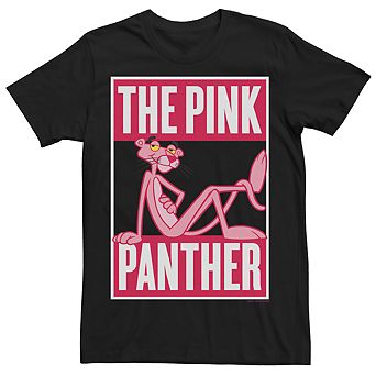 Men's Pink Panther Brick Logo Poster Tee