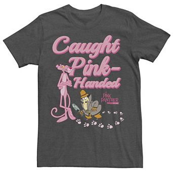 Men's Pink Panther Caught Pink-Handed Tee