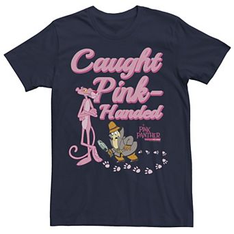 Men's Pink Panther Caught Pink-Handed Tee