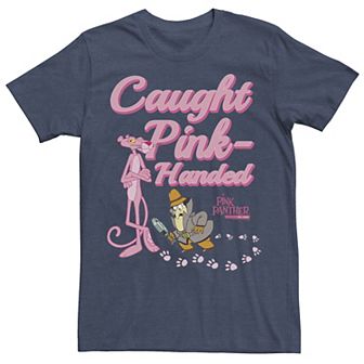 Men's Pink Panther Caught Pink-Handed Tee