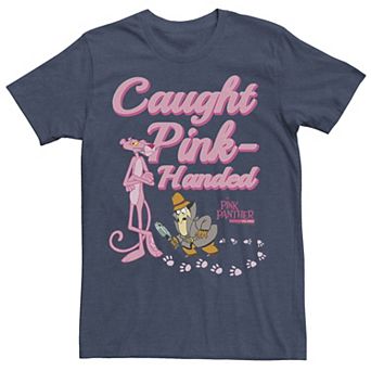 Men's Pink Panther Caught Pink-Handed Tee