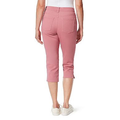 Petite Gloria Vanderbilt Amanda Denim Capris