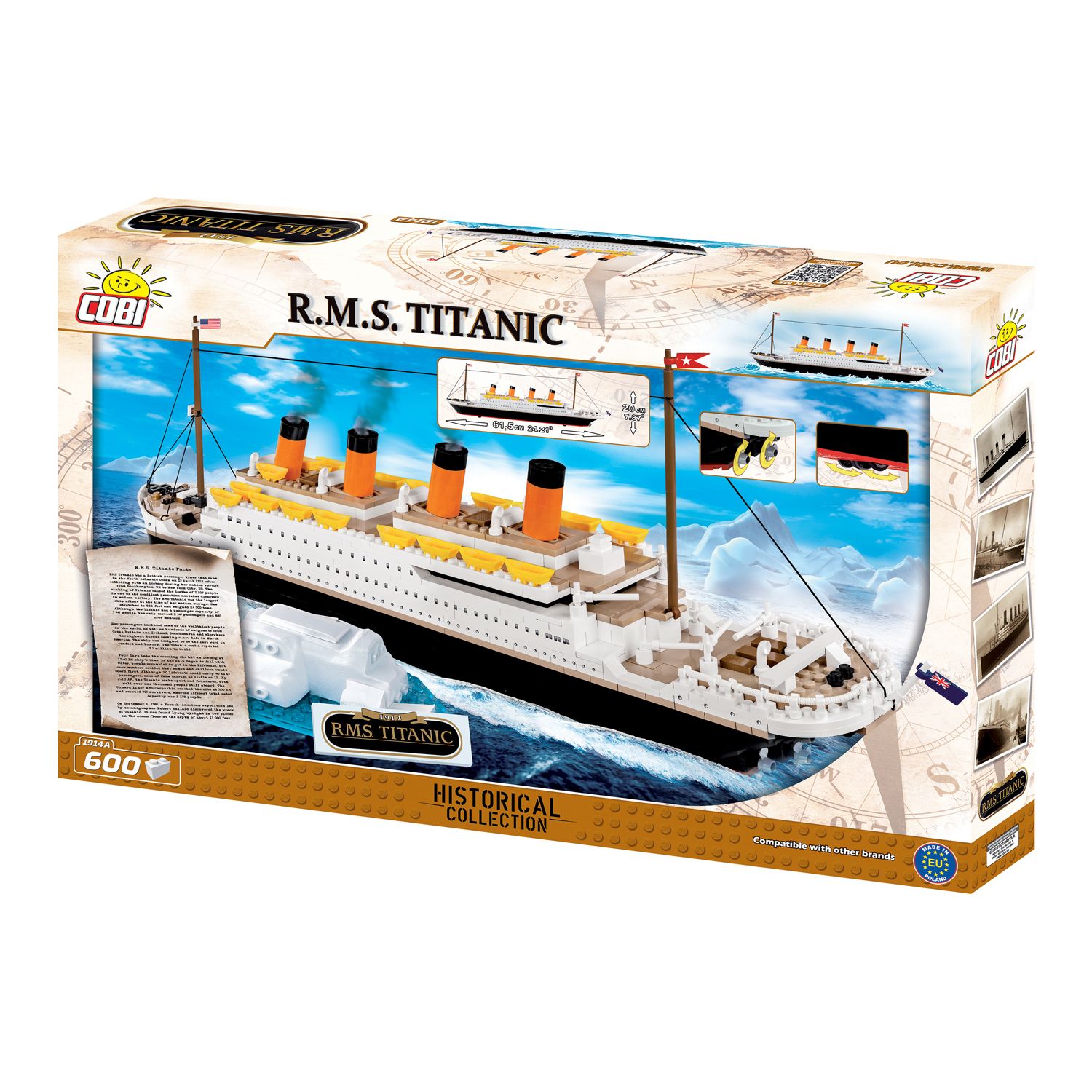 titanic brick set