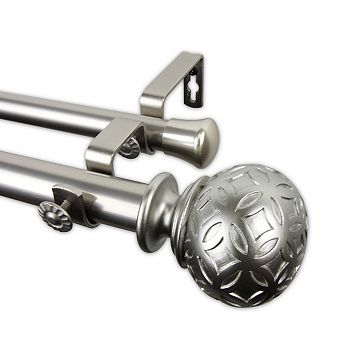 Rod Desyne 1" Odelia Double Curtain Rod