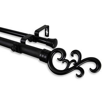 Rod Desyne 1" Madeline Double Curtain Rod