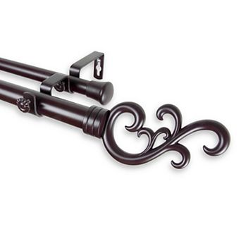 Rod Desyne 1" Madeline Double Curtain Rod