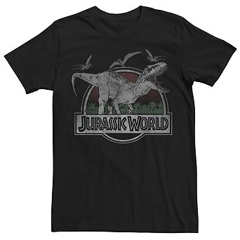 Men's Jurassic World T-Rex Dinosaurs Tee