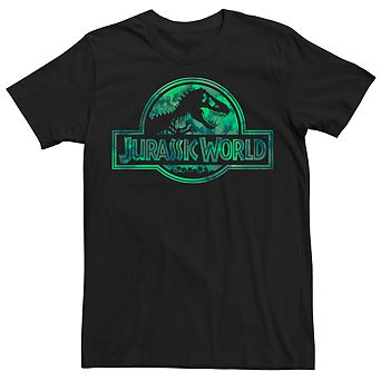 Men's Jurassic World Faded Logo Tee