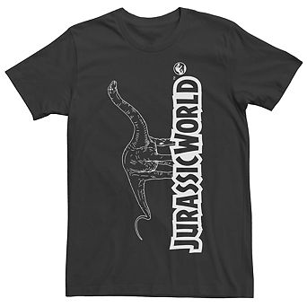 Men's Jurassic World Brontosaurus Outline Tee