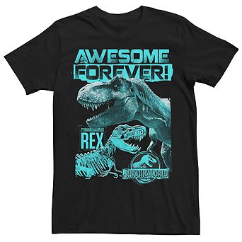 Men's Jurassic World Two T-Rex Awesome Forever Tee