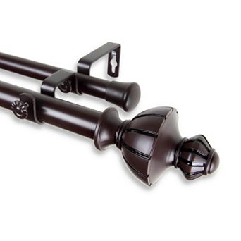 Rod Desyne 1" Jerome Double Curtain Rod