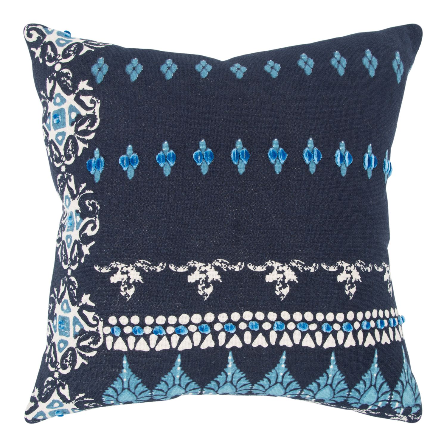 Image for Donny Osmond Beth Multi Blue Pillow at Kohl's.