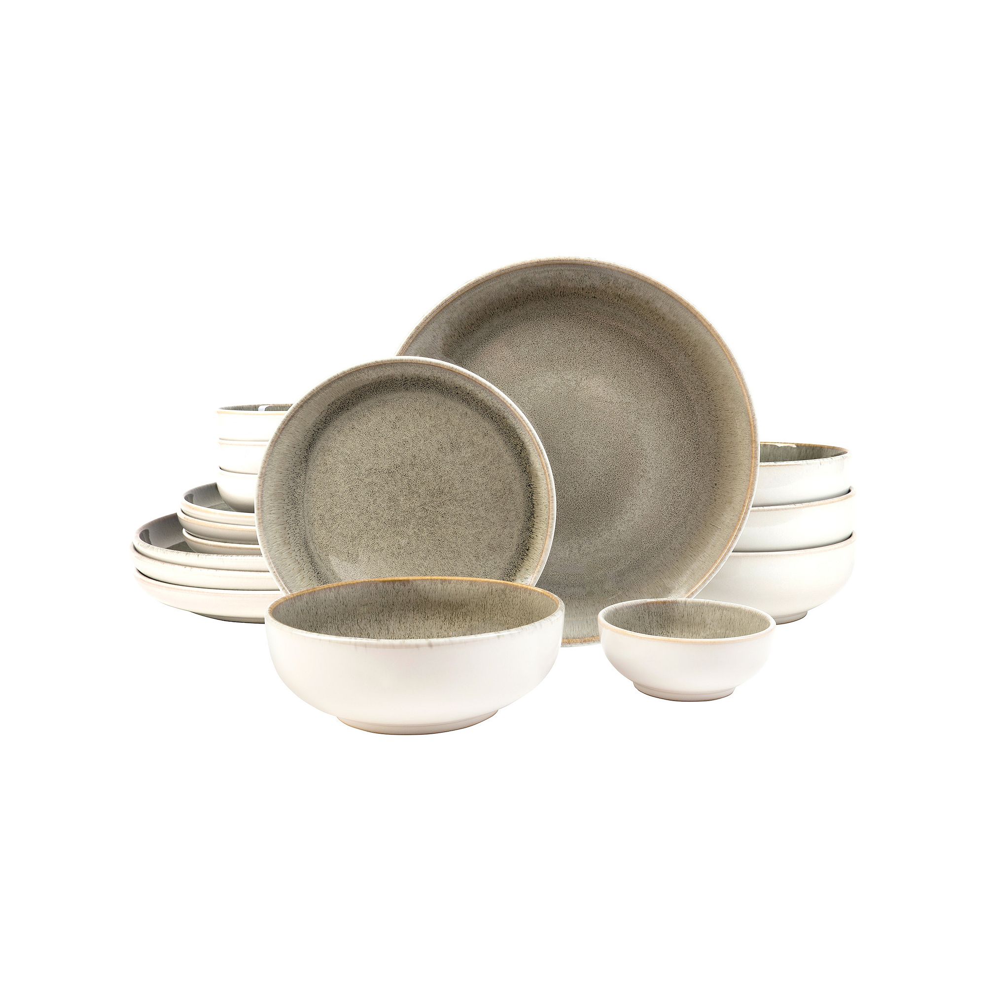 Sango Resona 16-pc. Dinnerware Set, Green